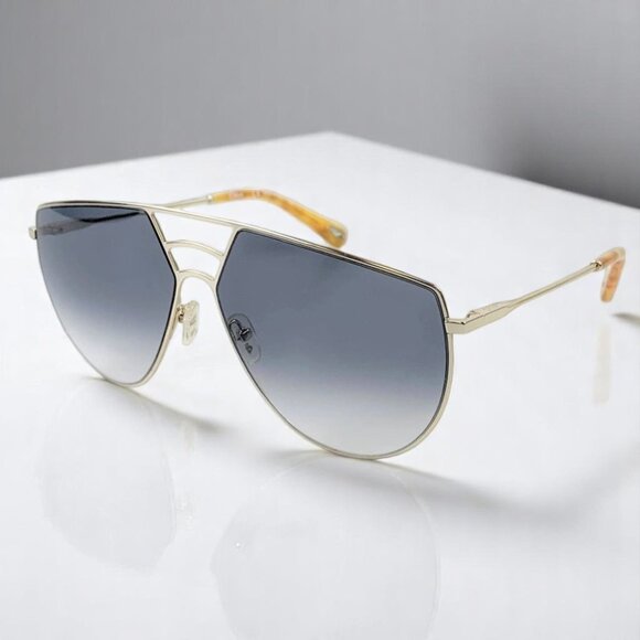 NIB Chloé Gold Sunglasses CE139S main image 9